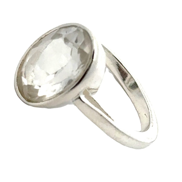 Clear Quartz Ring - Feel Crystals and Jewellery